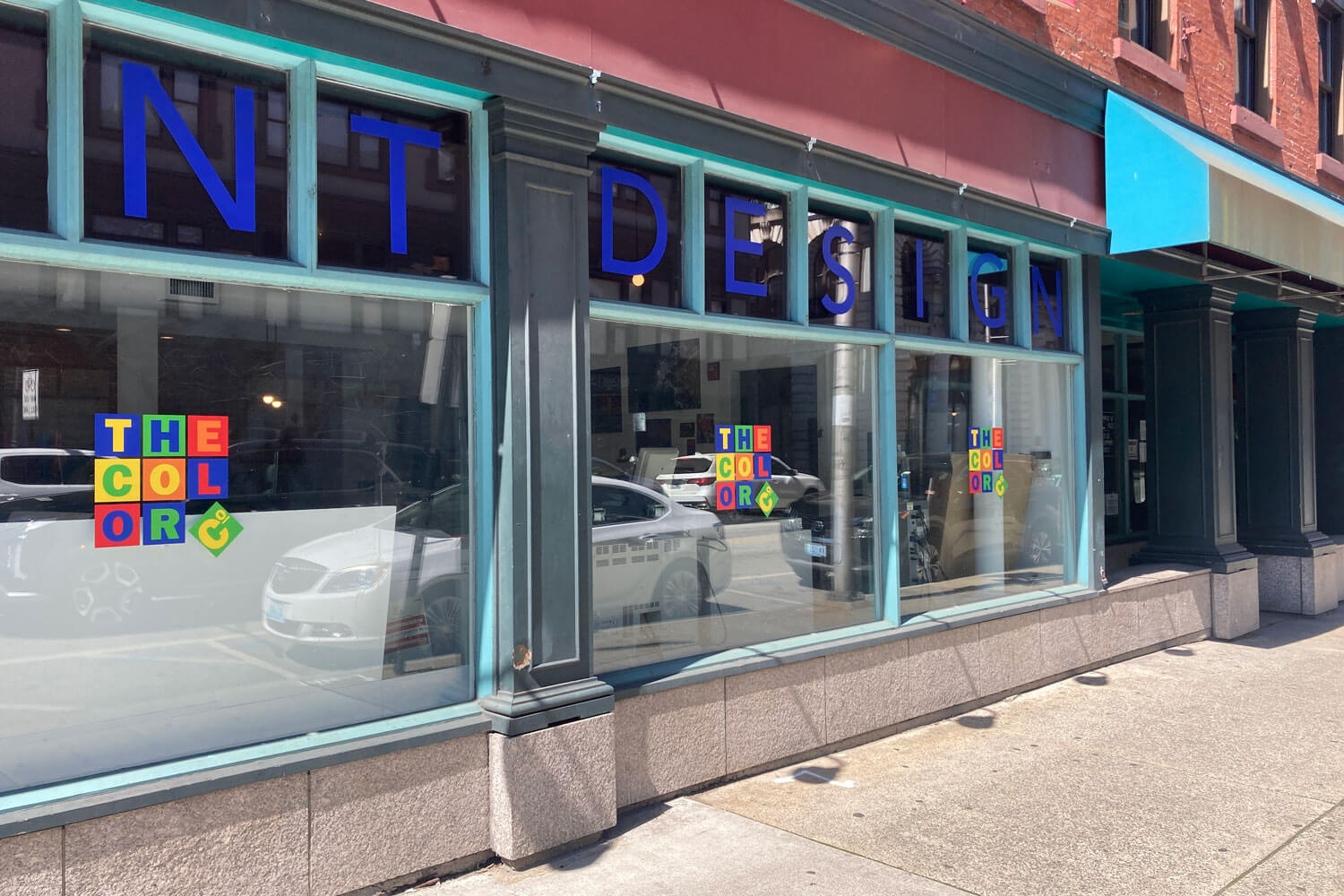 color company rhode island store window