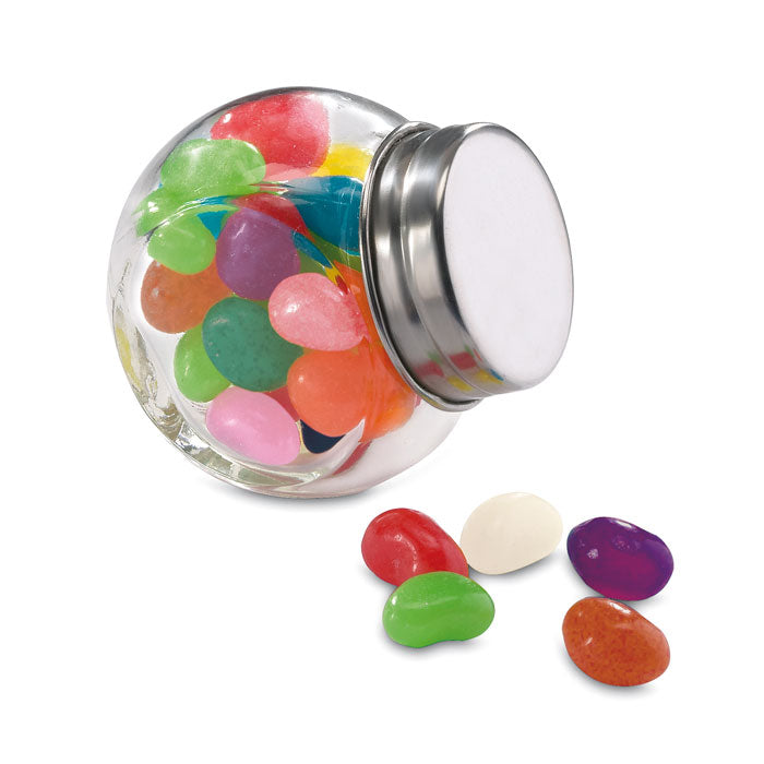 Glass jar with jelly beans KC7103