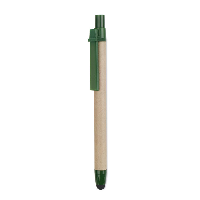 Recycled carton touch pen