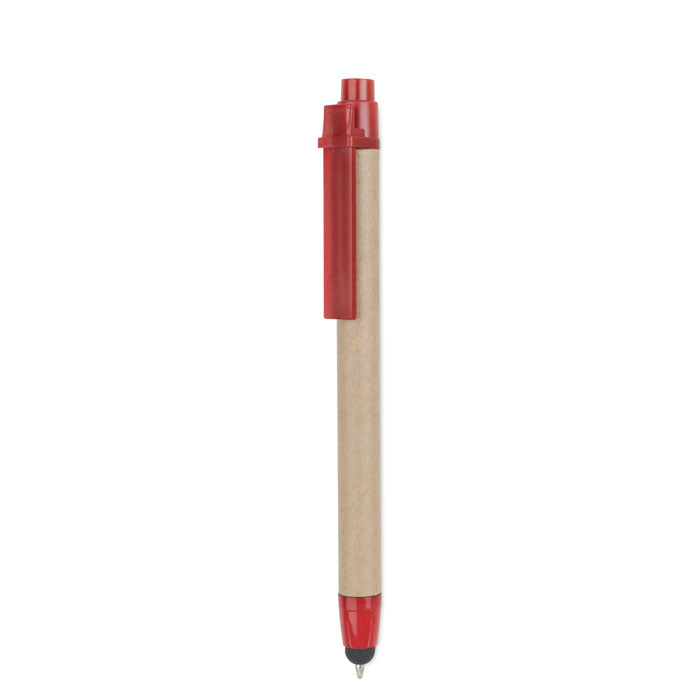Recycled carton touch pen