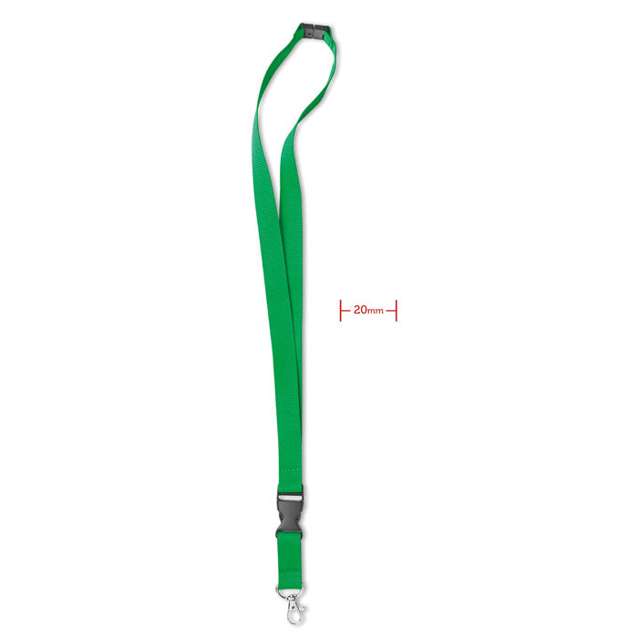 Lanyard with metal hook 20 mm