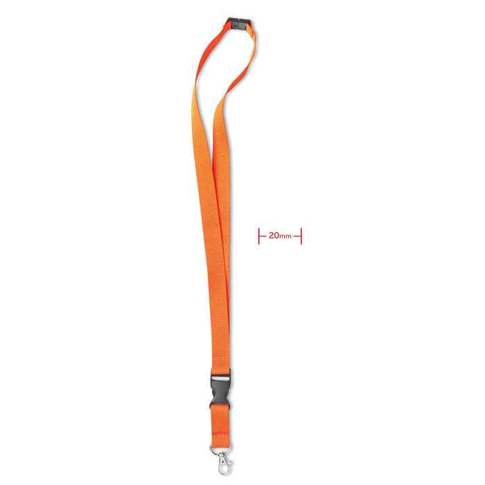 Lanyard with metal hook 20 mm