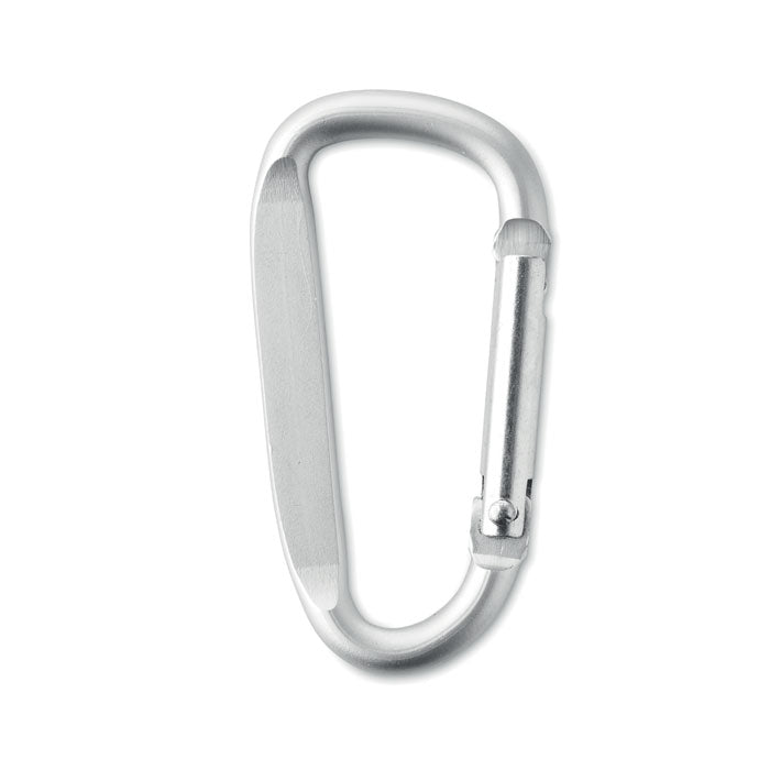 Carabiner clip in aluminium