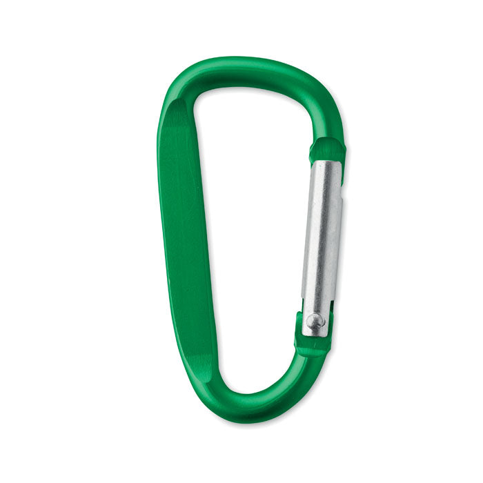 Carabiner clip in aluminium