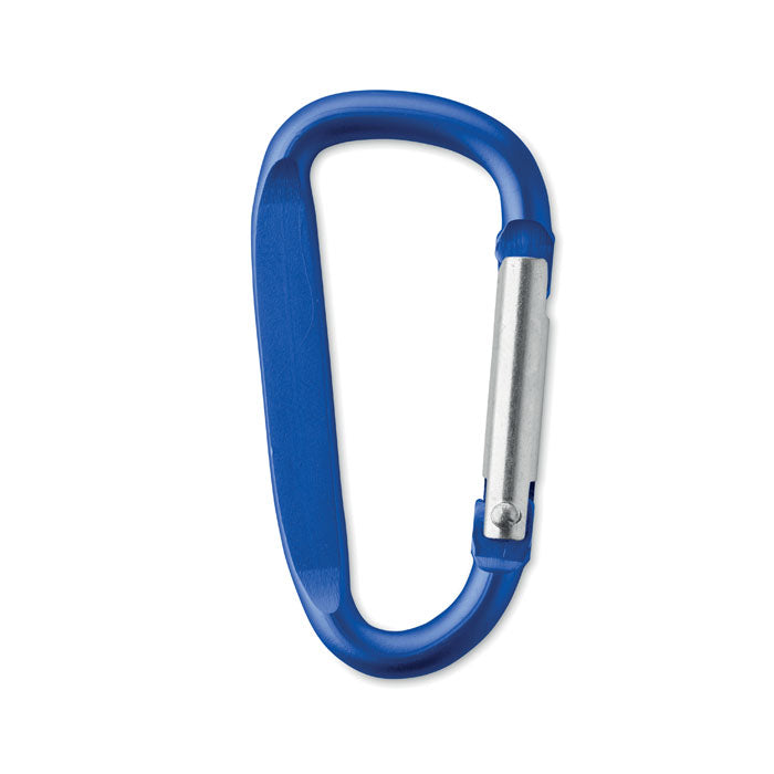 Carabiner clip in aluminium