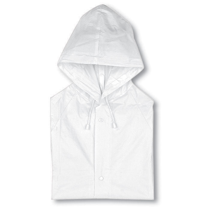 PVC raincoat with hood