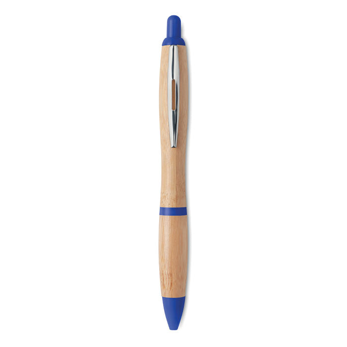 Ball pen in ABS and bamboo