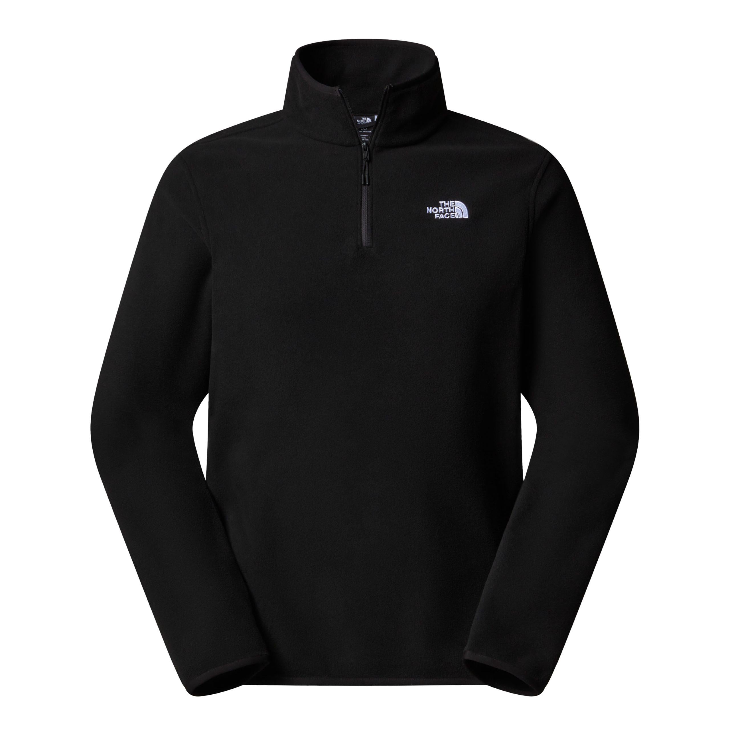 North Face Mens Glacier Fleece 1/4 zip Jacket