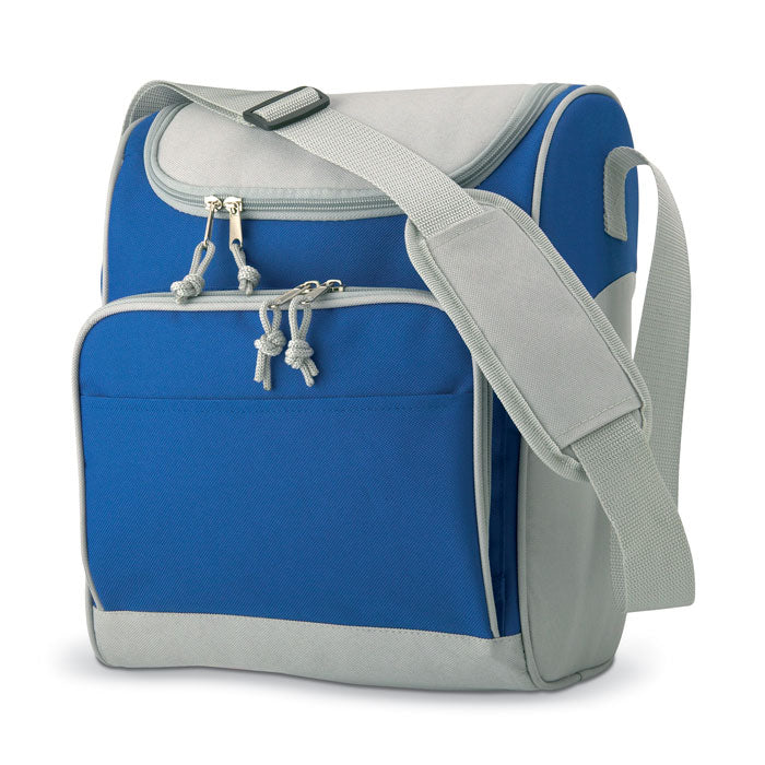 Cooler bag with front pocket