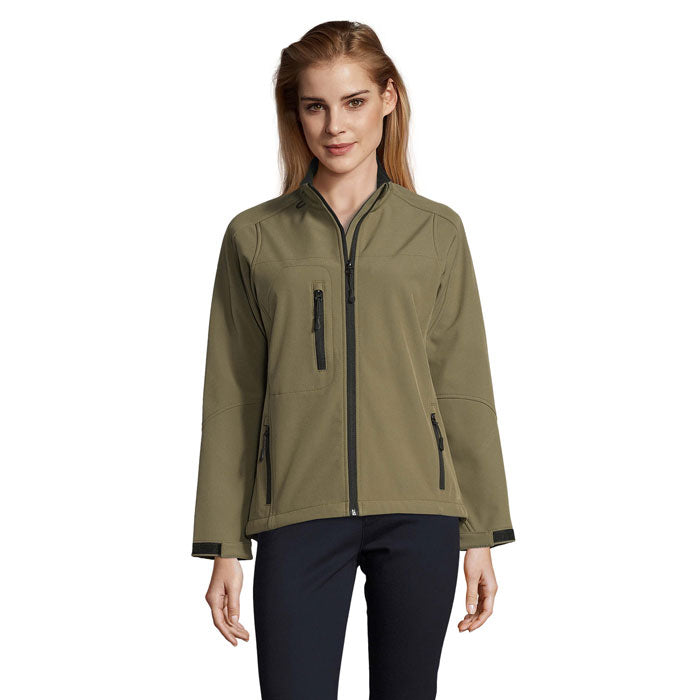 ROXY WOMEN SOFTSHELL ZIPPED