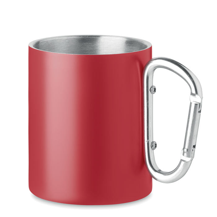 Double wall metal mug 300 ml