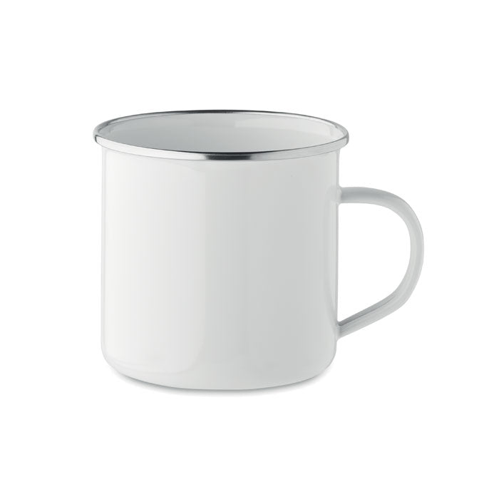 Enamel layer sublimation mug