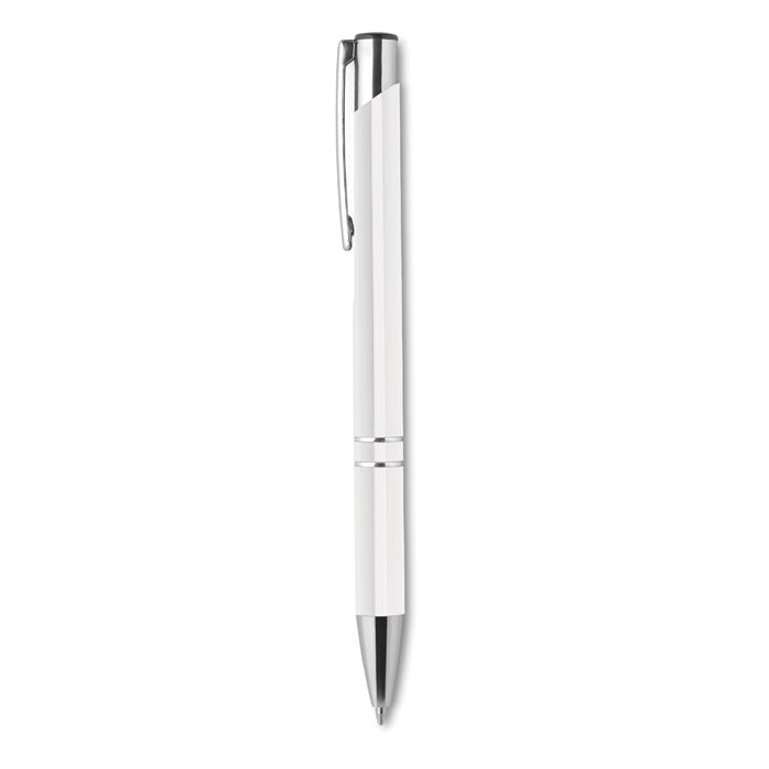 Push button pen with black ink